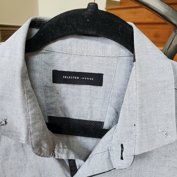 Selected Homme cotton shirt size L (42) - Picture 2 of 4